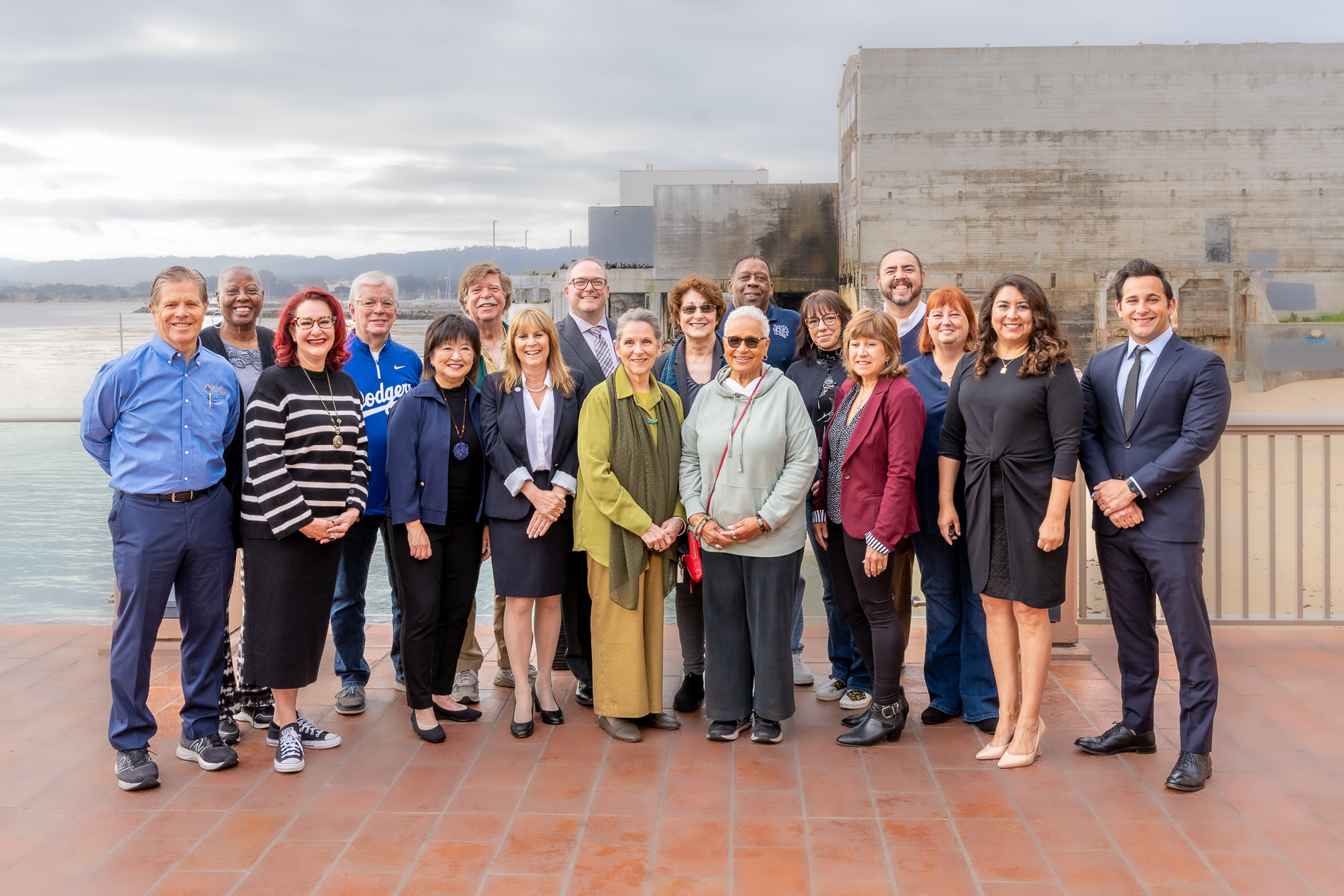 CCCT board members posing outside for a group photo